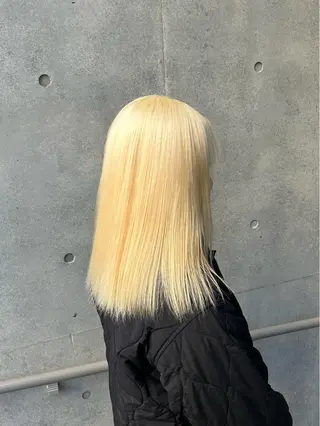 セミロング カラー JOY187inYU1L所属・韓国レイヤー kira🌛のヘアスタイル