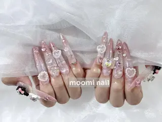 ネイル moomi nail スカルプ専門のネイルデザイン