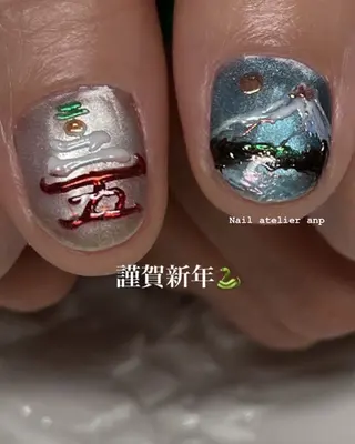 ネイル ネイルアトリエ anpアンプのネイルデザイン