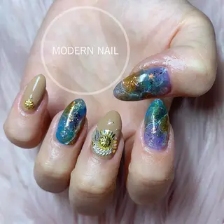 ネイル 小川 玲奈のネイルデザイン