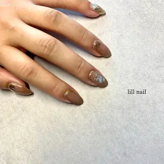 ミディアム pllia beautyのネイルデザイン