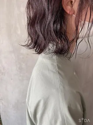ショート カラー ヘアアレンジ stylist/蛯谷 珠里のヘアスタイル