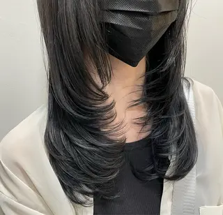 ロング 🍊小川実里🍊 /カラーレイヤーのヘアスタイル