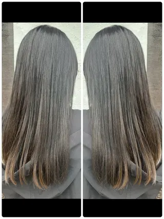 ロング カラー 艶カラー🕊️ ✴︎Yukari✴︎のヘアスタイル