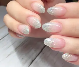 ネイル 北浦和 自爪育成ケアのネイルデザイン