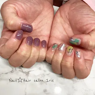 ネイル Hair salon Irie所属・與儀 知佳のネイルデザイン