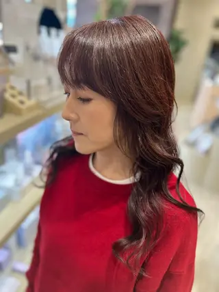 ロング 北九州 HAIR THE LOVES LAUGHS ヘアケアストア ORGANICA所属・笹原 花菜乃のヘアスタイル