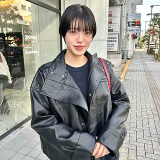 ショート カラー Agu hair rojet 松本桐店【アグ ヘアー ロジェット】所属・一ノ瀬 暁のヘアスタイル