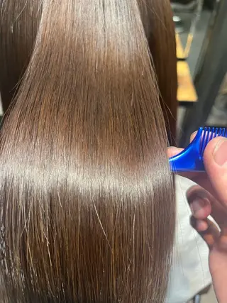 カラー MINX ginza所属・MINX三瓶隼途 /艶髪/縮毛矯正🌏のヘアスタイル