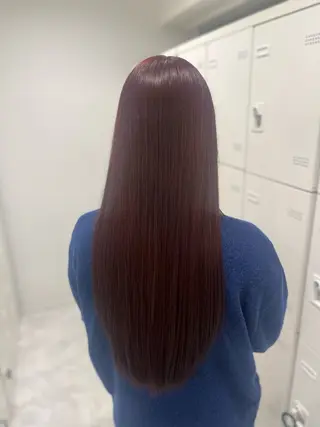 ロング カラー ハイトーンカラー 🦄レイヤーカットのヘアスタイル