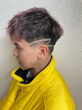 ショート パーマ メンズ 辻堂メンズ特化 YU-YAのヘアスタイル