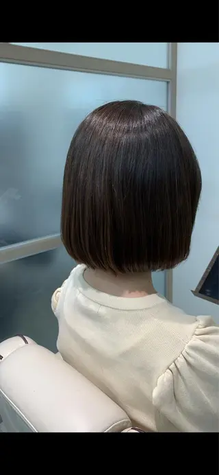 ミディアム 髪質改善×艶カラー Haruのヘアスタイル