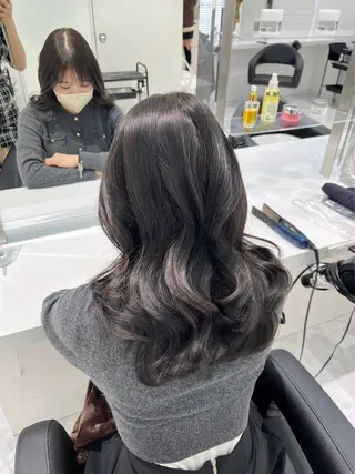 ロング カラー 大人っぽ暗髪レディ 🩶takuto🩶のヘアスタイル