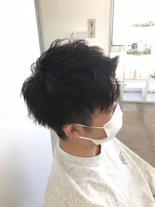 メンズ 森本 光貴のヘアスタイル