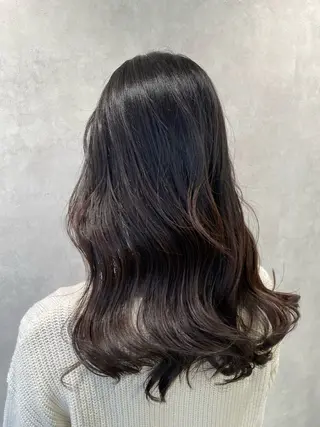 ロング カラー ボブ/レイヤー/ ダブルカラー/みのりのヘアスタイル