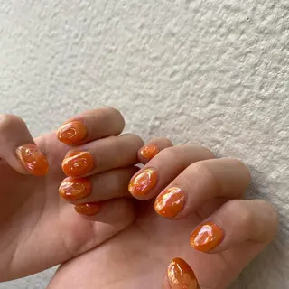 カラー ネイル scre as Etelのネイルデザイン