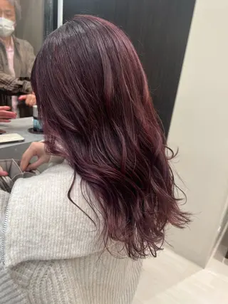 ロング カラー TAYA THE BASICS FUKUOKA所属・韓国風カット/カラー /NATSUKIのヘアスタイル