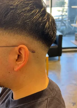 ショート メンズ メンズカット✂️ スキンフェード伊藤陸のヘアスタイル