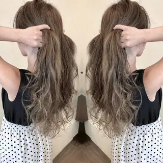 ロング カラー Hair make VERDA所属・宮下 耕平のヘアスタイル