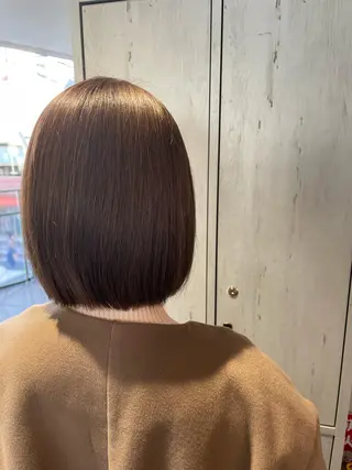 ミディアム 韓国風/オシャレ /縮毛矯正/滝口琴未のヘアスタイル