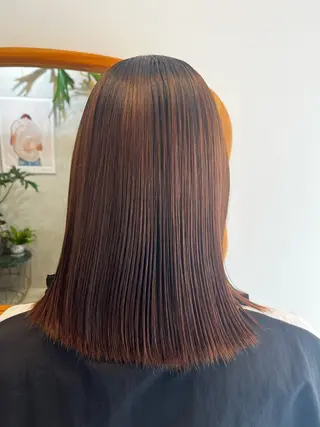 ミディアム モモセ ユメトのヘアスタイル