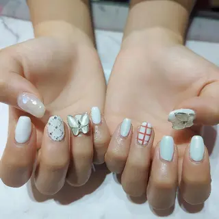 ネイル あ きのネイルデザイン