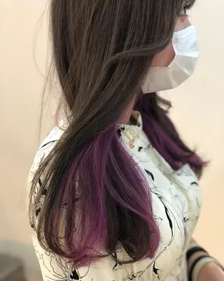 ロング カラー 永井大樹✨ 透明感カラー✨のヘアスタイル