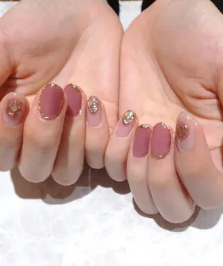 ネイル 會田 瑠衣のネイルデザイン