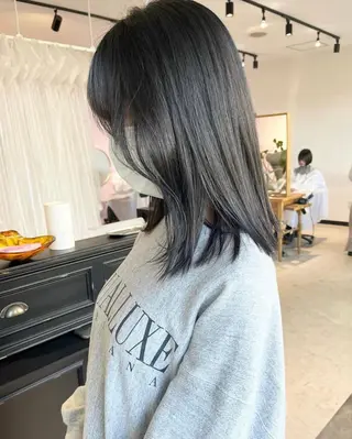 ミディアム カラー MATTY yoshika 🐻のヘアスタイル