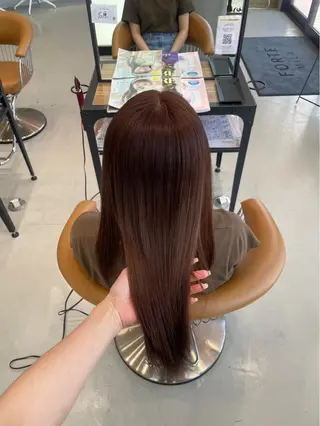 ミディアム 内藤 藍夏のヘアスタイル