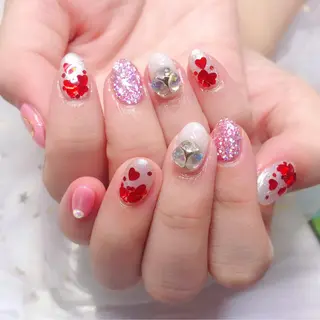 カラー ネイル Q Free nailsのネイルデザイン