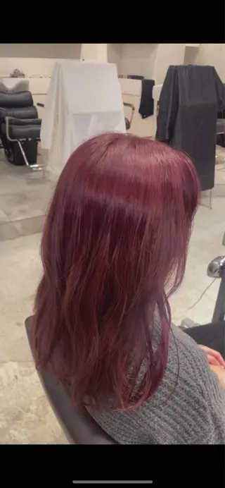 カラー NILLU塚本所属・ニルツカモト/ RINAのヘアスタイル