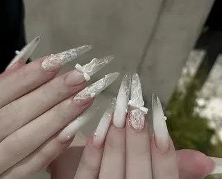 ネイル 長さだし専門 ありさのネイルデザイン