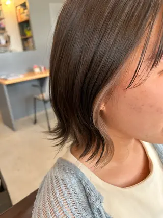 ミディアム カラー JuJu (orange)のマツエク・マツパデザイン