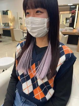 セミロング haf店長 ✂︎タカハシレン✂︎のヘアスタイル