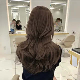 ロング カラー 三尾 拓優のヘアスタイル