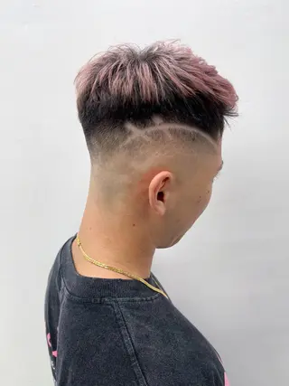 カラー メンズ 森本裕/オーナー/ スパイラルパーマのヘアスタイル