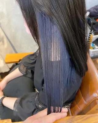 ロング 「ヲタクに美容室は難しい。」所属・インナーカラー🦔 🐾KEISUKEのヘアスタイル