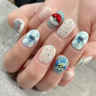 ネイル 東 千夏のネイルデザイン