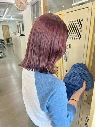 ミディアム カラー 🌼sunc HINAMI🌼のヘアスタイル