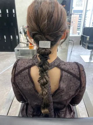 ロング ヘアアレンジ Eir chayamachi所属・Eir SEIKAのヘアスタイル