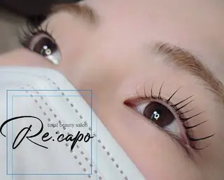 マツエク・マツパ re:capo所属・re:capo (オオバアケミ)のマツエク・マツパデザイン