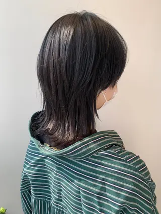 ミディアム カラー SALOWIN原宿iori B１階所属・🫧美髪育成美容師 WASHIZU🫧のヘアスタイル