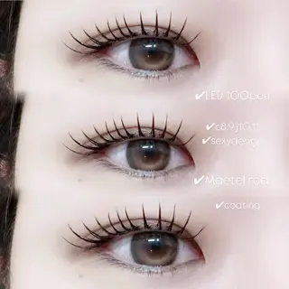 マツエク・マツパ eyelash salon Lys播磨所属・Lys Kaoriのマツエク・マツパデザイン