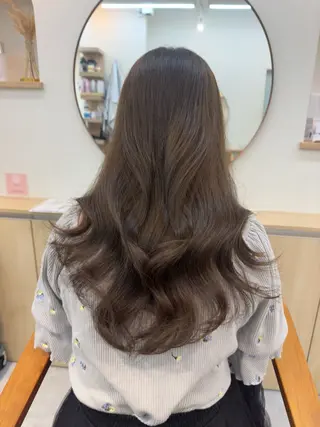 ロング カラー レイヤー/顔周り /いいぬまみかのヘアスタイル