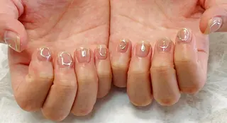 ネイル ネイルPetit Ribbonのネイルデザイン