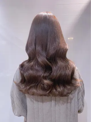 ロング カラー ヘアアレンジ As hair所属・柔らか垢抜けｶﾗｰと ｶｯﾄ🫧ASUKAのヘアスタイル