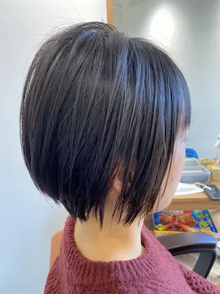 ショート GO TODAY SHAiRE SALON 横須賀所属・ハイライト⭐️上野 高広のヘアスタイル