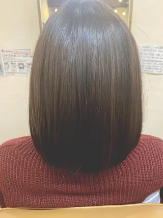 ミディアム カラー 服部 和香のヘアスタイル