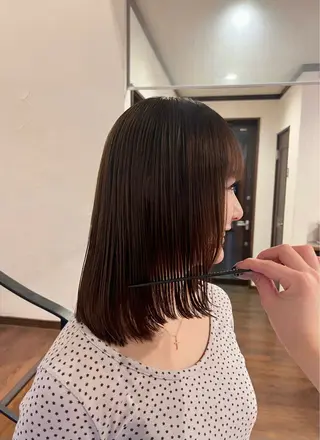 ミディアム 美容室 Luccica HAWAII所属・ミディアム/ボブ/ Shukaのヘアスタイル